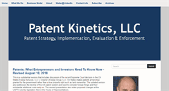 Desktop Screenshot of patentkinetics.com